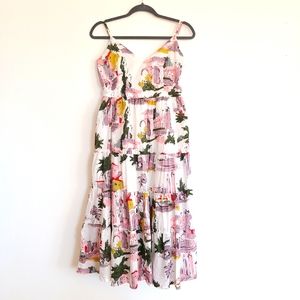 Lazybones for Anthropologie Summer Midi Dress SP